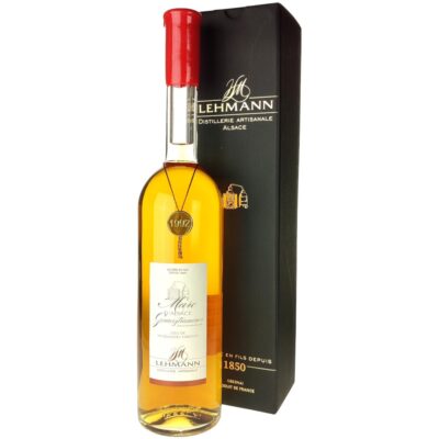 Eau- de-Vie Marc d&rsquo;Alsace Gewurztraminer Vendanges Tardives 1992, Distillerie Lehmann